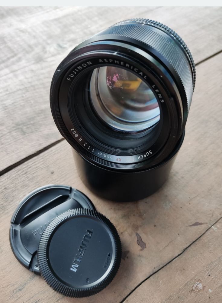 Objetiva Fuji 56mm 1.2