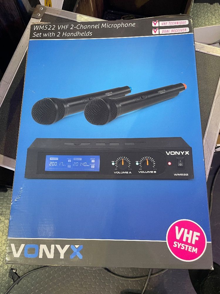 Microfones portáteis VONYX