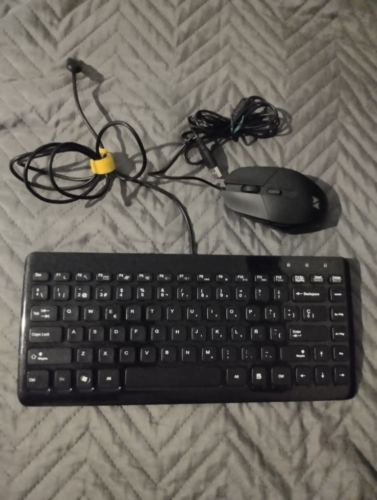 Teclado e rato c/ fio