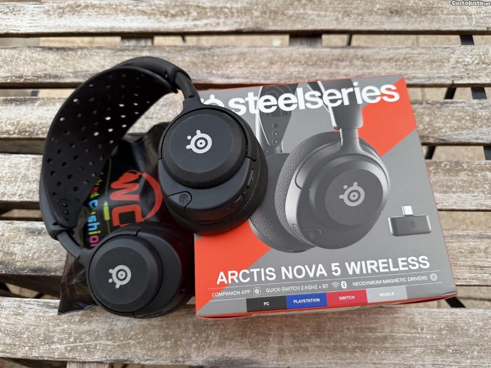 Arctis Nova 5 Wireless Novos! | TV, Áudio e F