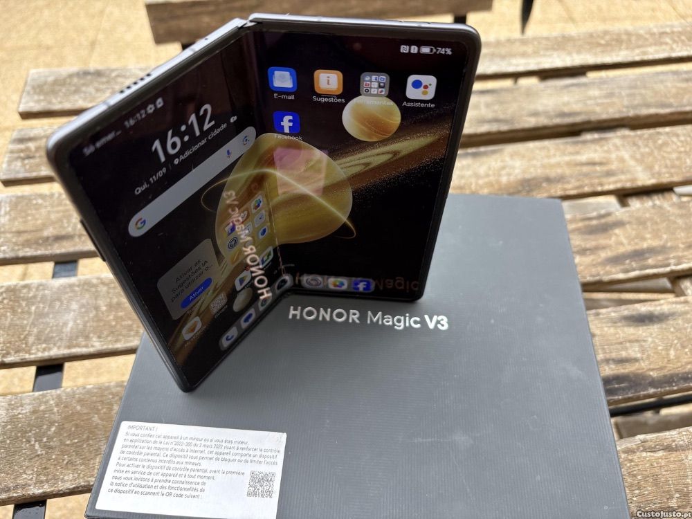 Honor Magic V3 512gb Preto | Telefones e Aces