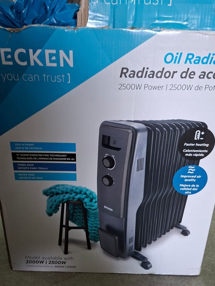 Aquecedor a óleo