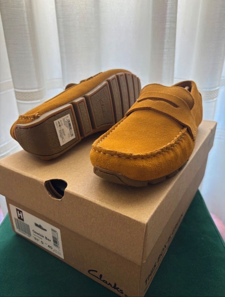 Clarks Oswick mocassins