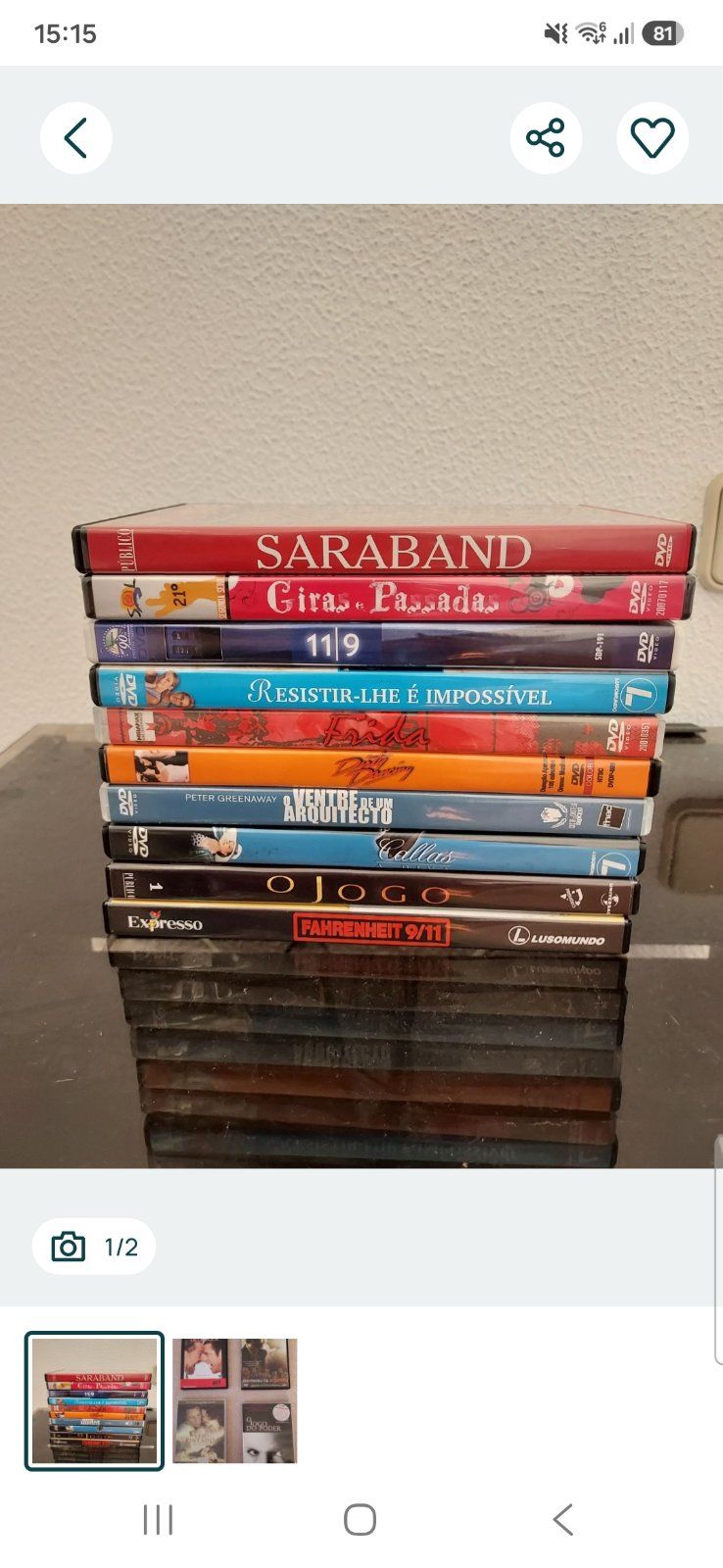 13 dvds